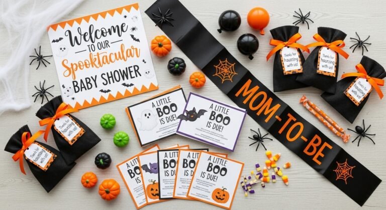 25 Spooky & Cute Items for a Halloween Baby Shower